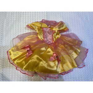 Disney Beauty and the Beast Princess Belle Tollytots Yellow Dress